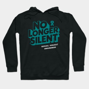 No Longer Silent, Sexual Assault Awareness Month Hoodie